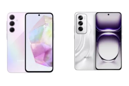 OPPO Reno 12 5G vs Samsung Galaxy A55 5G