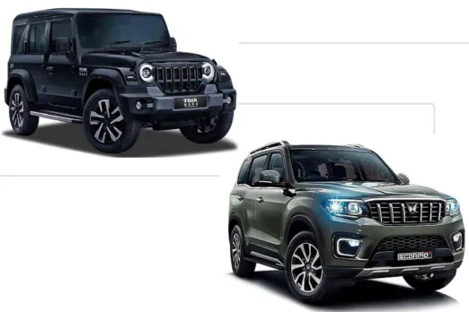 Mahindra Thar Roxx vs Mahindra Scorpio N