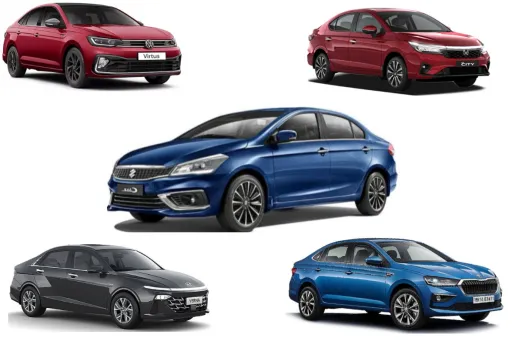 Top 5 Sedans in India Under 15 Lakh