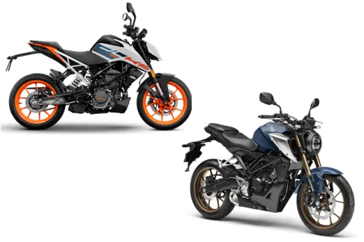 Honda CB125R vs KTM Duke 125