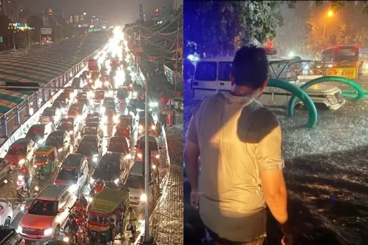Delhi NCR Rain Chaos