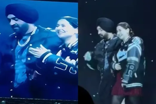 Diljit Dosanjh and Hania Aamir