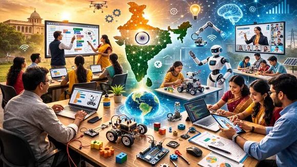 NCERT-and-CIET-partner-Robotex-India