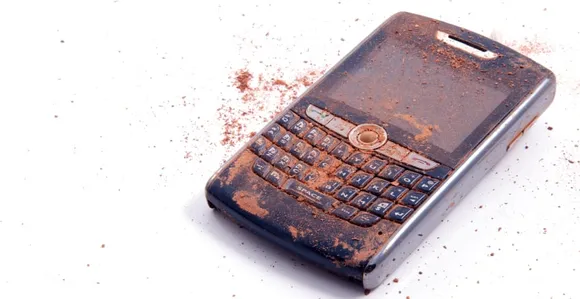 dirty cell phone