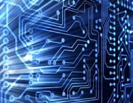 blue circuit board