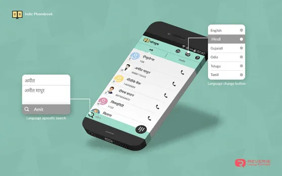 Reverie Phonebook in Indian Languages