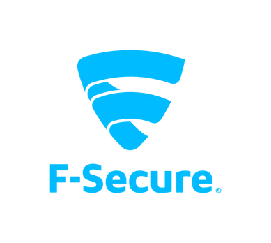 F Secure Logo blue Alpha channel