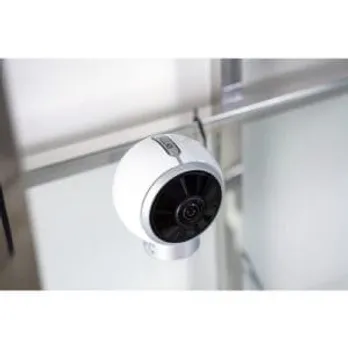 ALLie ° Security Camera with Dual Fisheye Lens white x