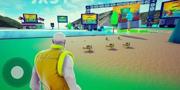 Holi party in Metaverse