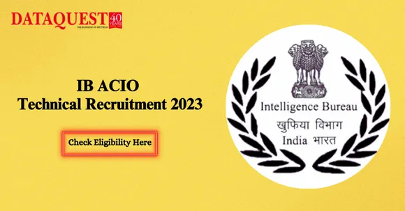 IB ACIO technical recruitment