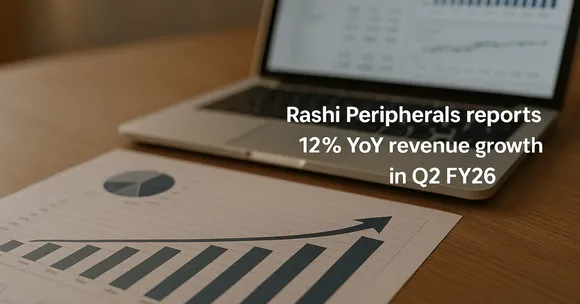 Rashi Peripherals reports 12 YoY revenue growth in Q2 FY26
