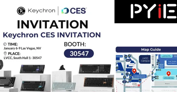 PYIE Makes Global Debut at CES 2026 with Keychron Partnership