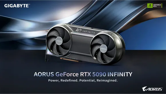AORUS GeForce RTX 5090 INFINITY graphics card unveiled