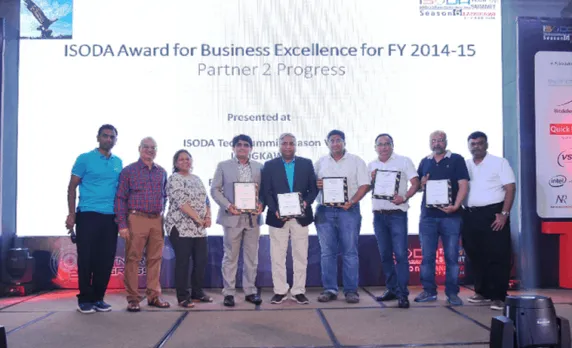 Awardees at ISODA Tech Summit