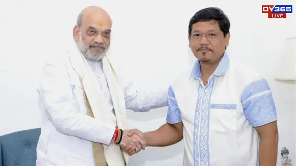 Meghalaya CM Meets Amit Shah to Push for Language Recognition, ILP Implementation