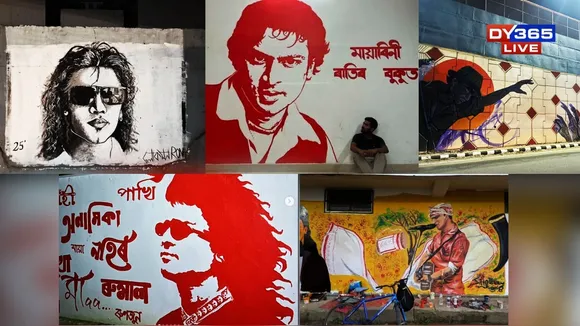 30 Murals, 8 Towns, One Legend: The Ballad Trail of Zubeen Garg