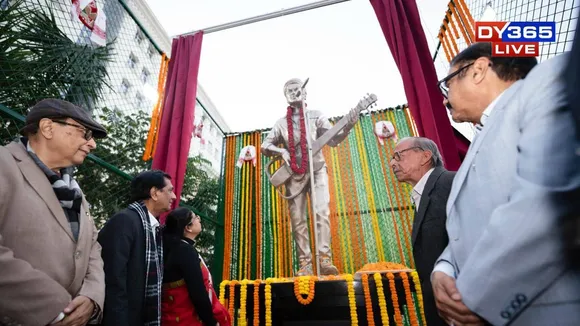 A Poem in Bronze: Life-Size Statue of Zubeen Garg Unveiled in Guwahati