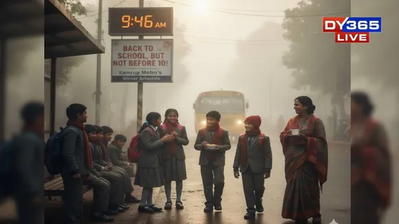 Back to School, But Not Before 10: Kamrup Metro’s Winter Schedule Begins