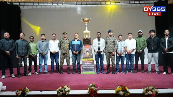 A Hero’s Legacy Lives On: 21st Capt Jintu Gogoi Memorial Football Trophy Unveiled in Assam's Digboi