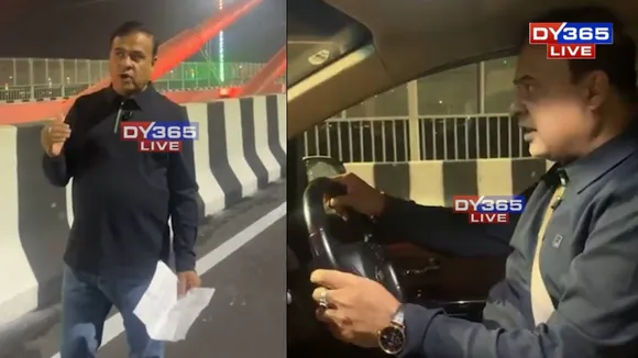 CM on the Steering Wheel: What Happened During Himanta Sarma’s Bridge Inspection Tour