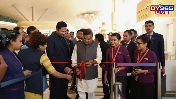CM Sarma formally inaugurated operations at the new integrated terminal at Guwahati Airport