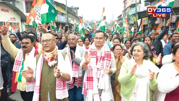 ‘Samay Paribartanor Yatra’ Enters Tinsukia; Gaurav Gogoi Targets BJP Over Land, Governance Issues