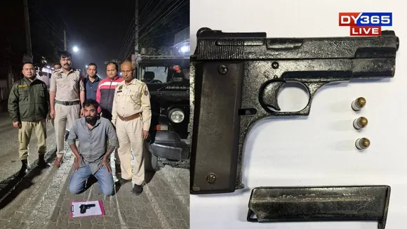 Youth Arrested with Firearm During Late-Night Patrol in Guwahati