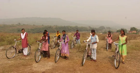 You can gift a cycle and help change a girl's life and with it, empower her village too