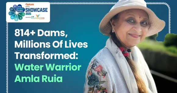 Amla Ruia has transformed the lives of the people in Rajasthan with a successful model for water security