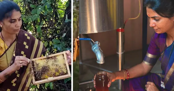 From 35 bee boxes to 100 — Rohini Patil’s organic honey venture in Satara now earns her Rs 25 lakh a year.