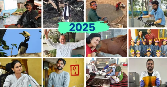 12 overlooked stories from 2025 where everyday Indians built ponds, prosthetics, eco-bricks, mobile hospitals and hope.