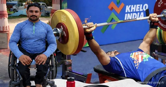 “I want to win a gold for India. I am working hard towards that goal," says Mayabhai Bhammar.