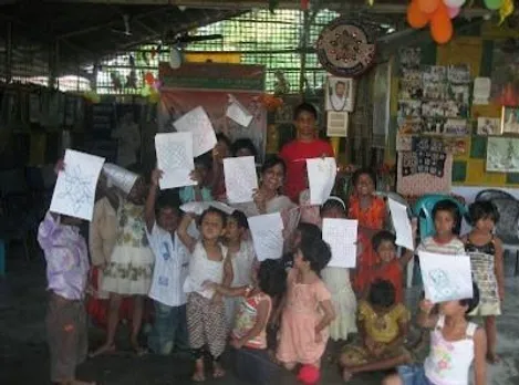On World Literacy Day, Susheela's Kolams Traveled Across The Nation