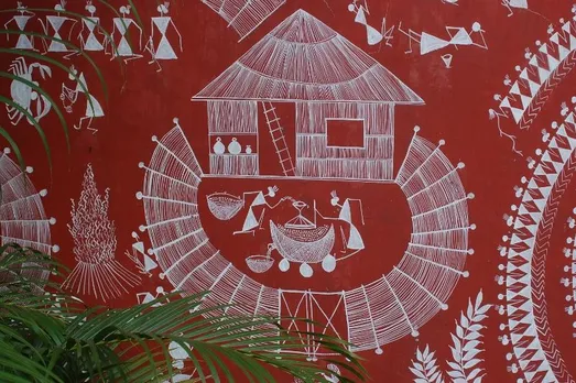 TBI Art & Culture: The Warlis - The painting is on the wall