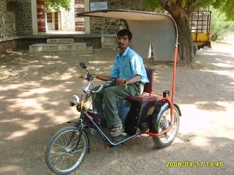 #Innovation: These Amazing Modified Cycle Rickshaws Are Making The Task Easier For Rickshaw Pullers