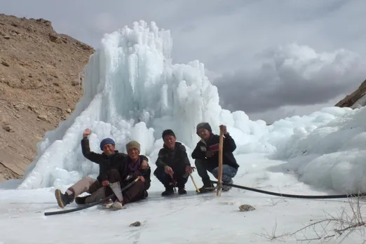 The Engineer Who Is Creating Ice Stupas To Solve The Water Problems Of People In Ladakh