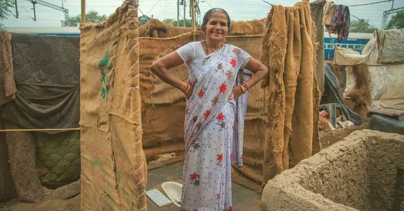 Meet Kalavati, The Mason With A Mission To Build Toilets In Her Village
