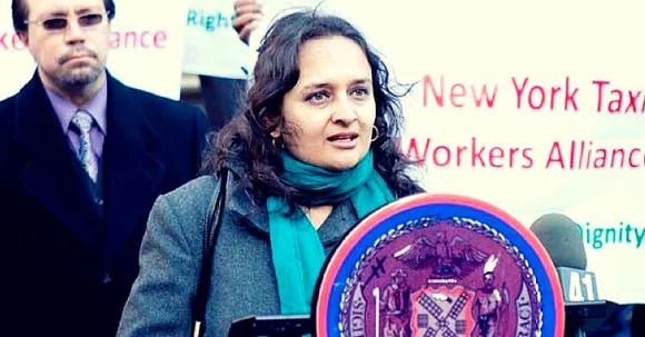 She does not have a Driver Licence. Yet this Woman of Indian Origin heads NY Taxi Drivers Alliance