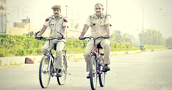 Gurgaon Police Has a New Cleaner & Greener Patrolling Vehicle - the Bicycle!