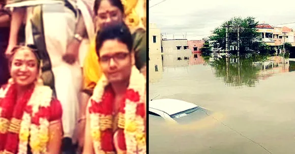 This Couple Getting Married in Chennai Rains Is the Sweetest Thing You'll See on the Internet Today