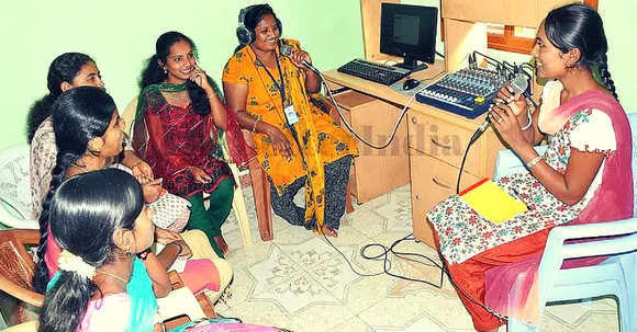 Tune in to 90.4 FM Sarathi Jhalak - a Women Run Community Radio Station in Rural Karnataka