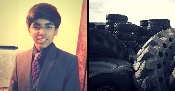 Don't Know What to Do with Your Old Tyres? This 16-Year-Old Has a Brilliant Answer!