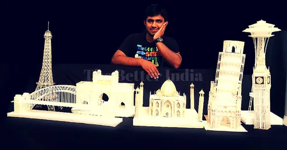 These Miniature Models Are Created Using - Hold Your Breath - Pen Refills!