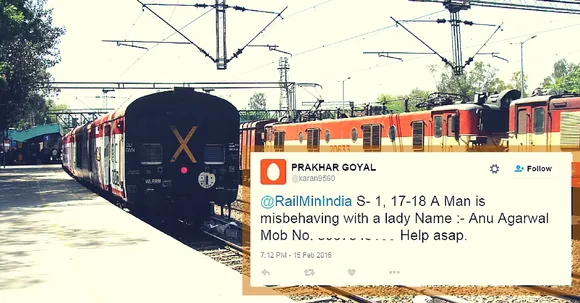 A Phone Call, a Tweet and Voila! RPF Team on Train to Find Who Was Misbehaving with a Woman.