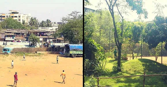 How Members of a Housing Society Turned a Barren Piece of Land into a Magnificent Garden