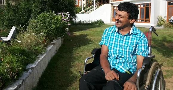 Academic, Teacher, Inventor - This Man Suffering from Cerebral Palsy Plays Many Roles to Perfection