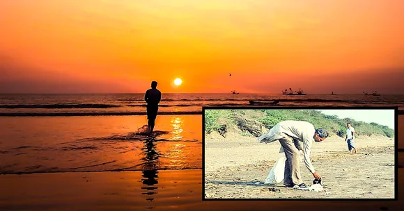 This Man Has Been Cleaning Dandi Beach. Every Day, for the Last 4 Years.