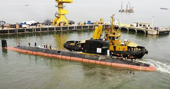 Kalvari – India's First Indigenous Scorpene-Class Submarine Sets out for Sea Trials