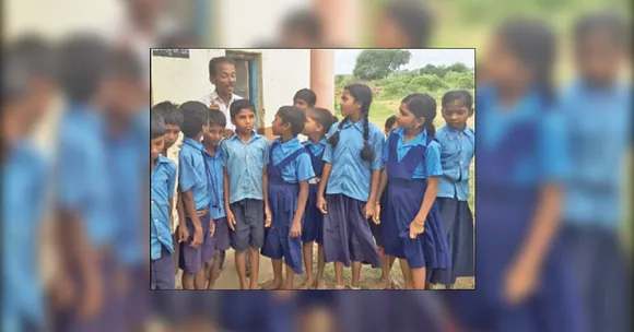 This Teacher Climbs a Hill Everyday to Keep a Village Govt School Running
