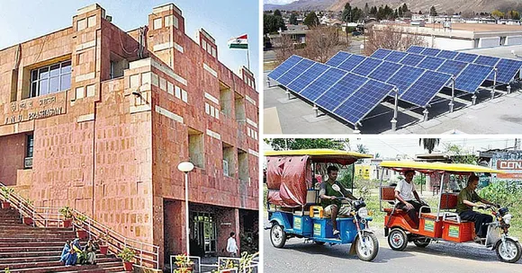 Delhi's JNU Campus to Go Green: Will Lead the Way with Solar Power, E-Rickshaws and Bicycles